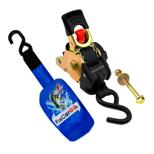 Ремень самозатягивающийся 25 мм, 2,7 м, крюк-болт в комплекте с чехлом Ремень самозатягивающийся 25 мм, 2,7 м, крюк-болт в комплекте с чехлом